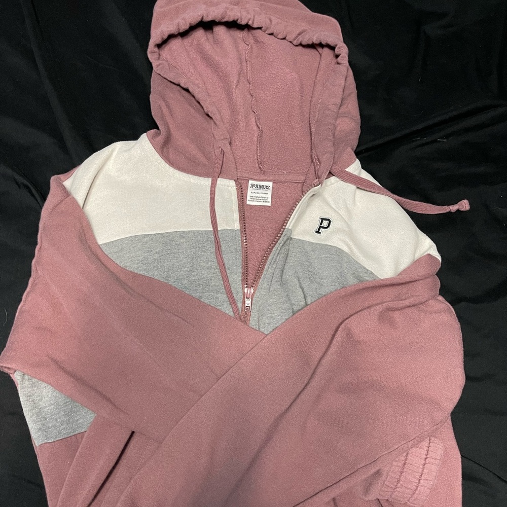 Colorblock PINK hoodie